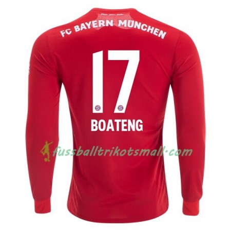 Fußballtrikots FC Bayern München Jerome Boateng 17 2019-2020 Langarm Heimtrikotsatz kaufen